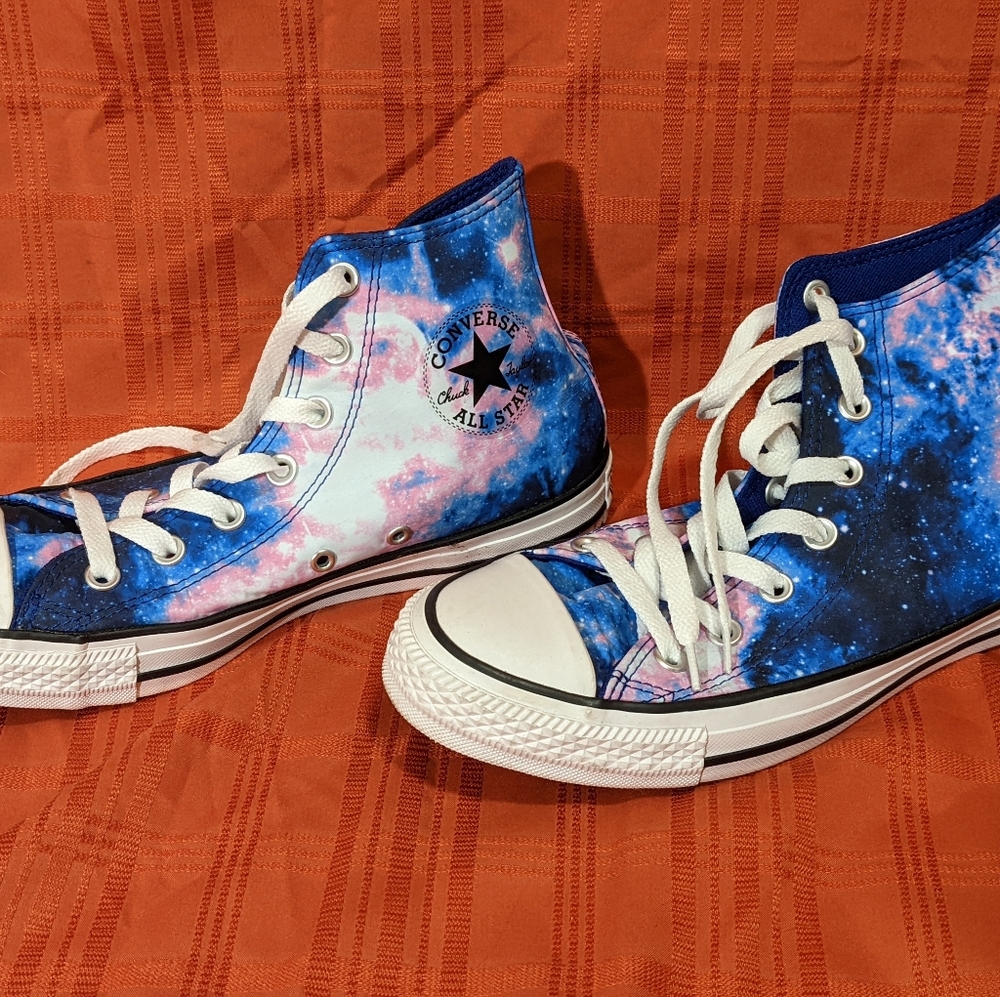 Converse Galaxy High Top Sneakers sz 8.